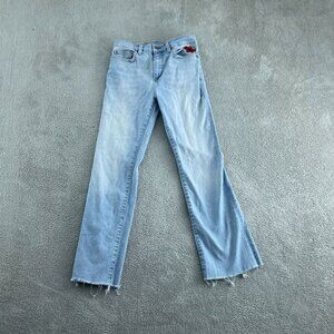 Marine Layer Vintage Straight Jeans With Embroidery 3788